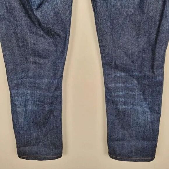 Citizens Of Humanity Size 28 Elson Medium Rise Straight Leg Cropped Blue - Picture 6 of 12